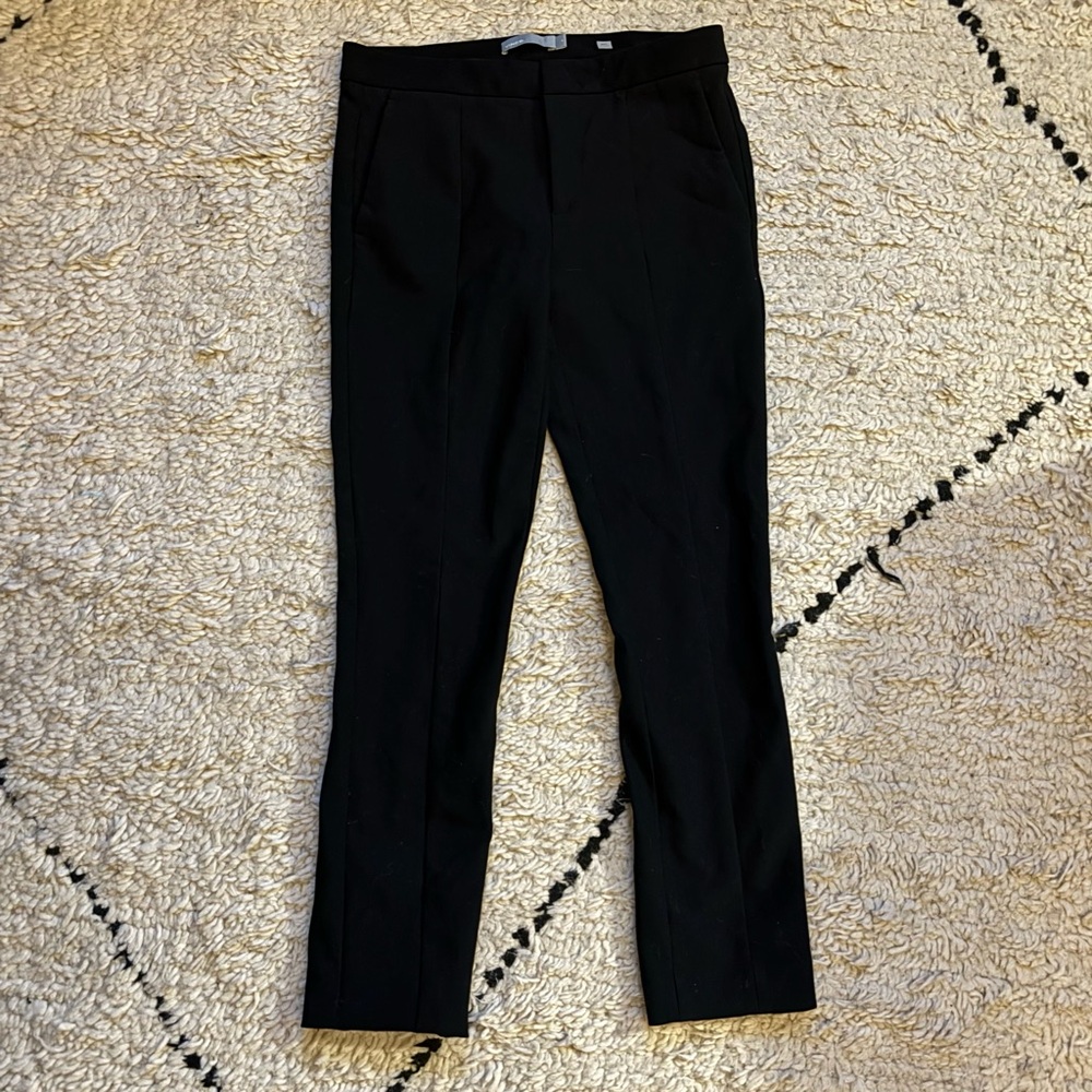 VINCE Black Cropped Pant